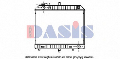 AKS DASIS 134700n -  Радиатор, охлаждение двигателя